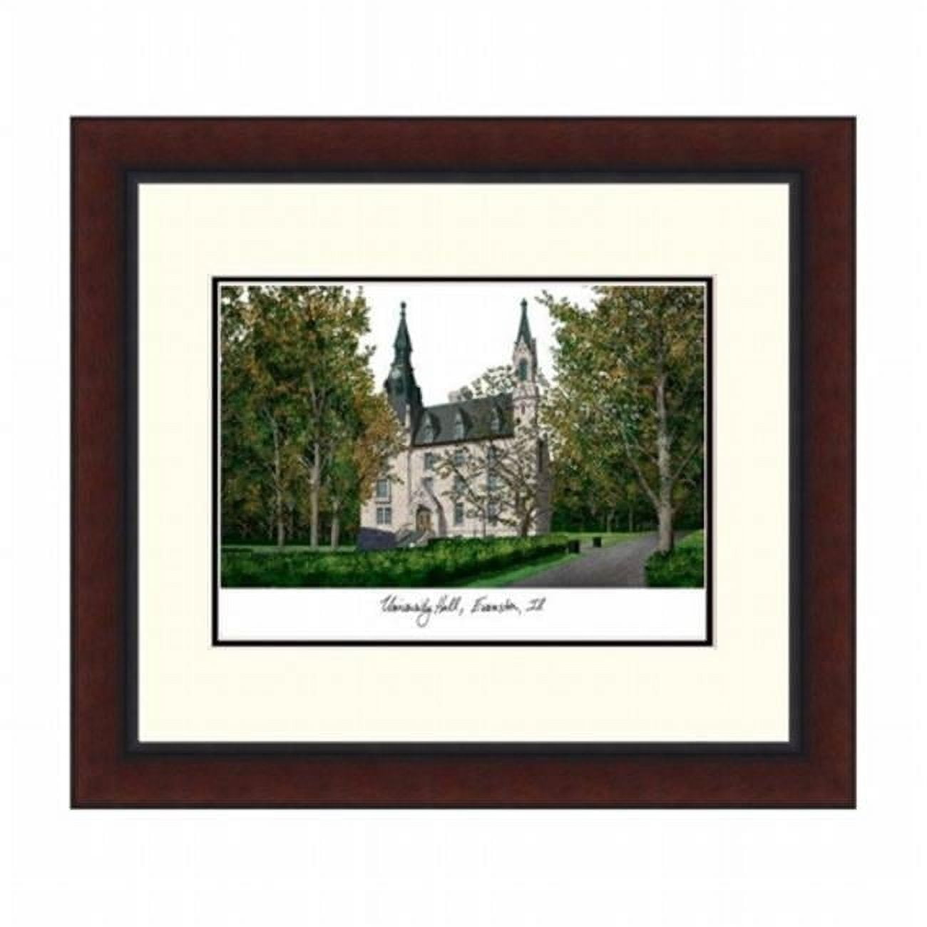Campusimages IL971LR Northwestern University Legacy Alumnus Framed Lithograph
