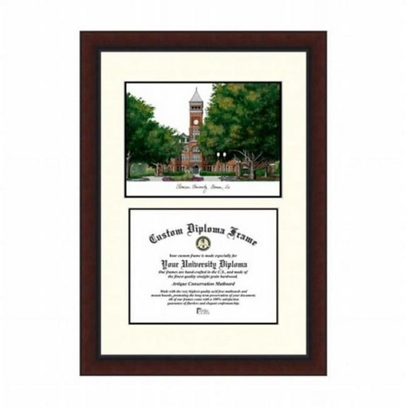 Campusimages SC994LV Clemson University Legacy Scholar Diploma Frame