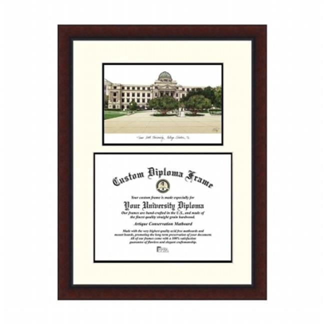 Campusimages TX953LV Texas A&M University Legacy Scholar Diploma Frame