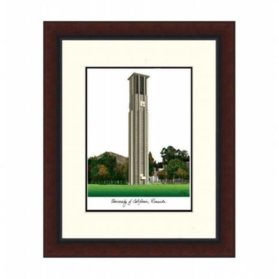 Campusimages CA941LR UC Riverside Legacy Alumnus Framed Lithograph