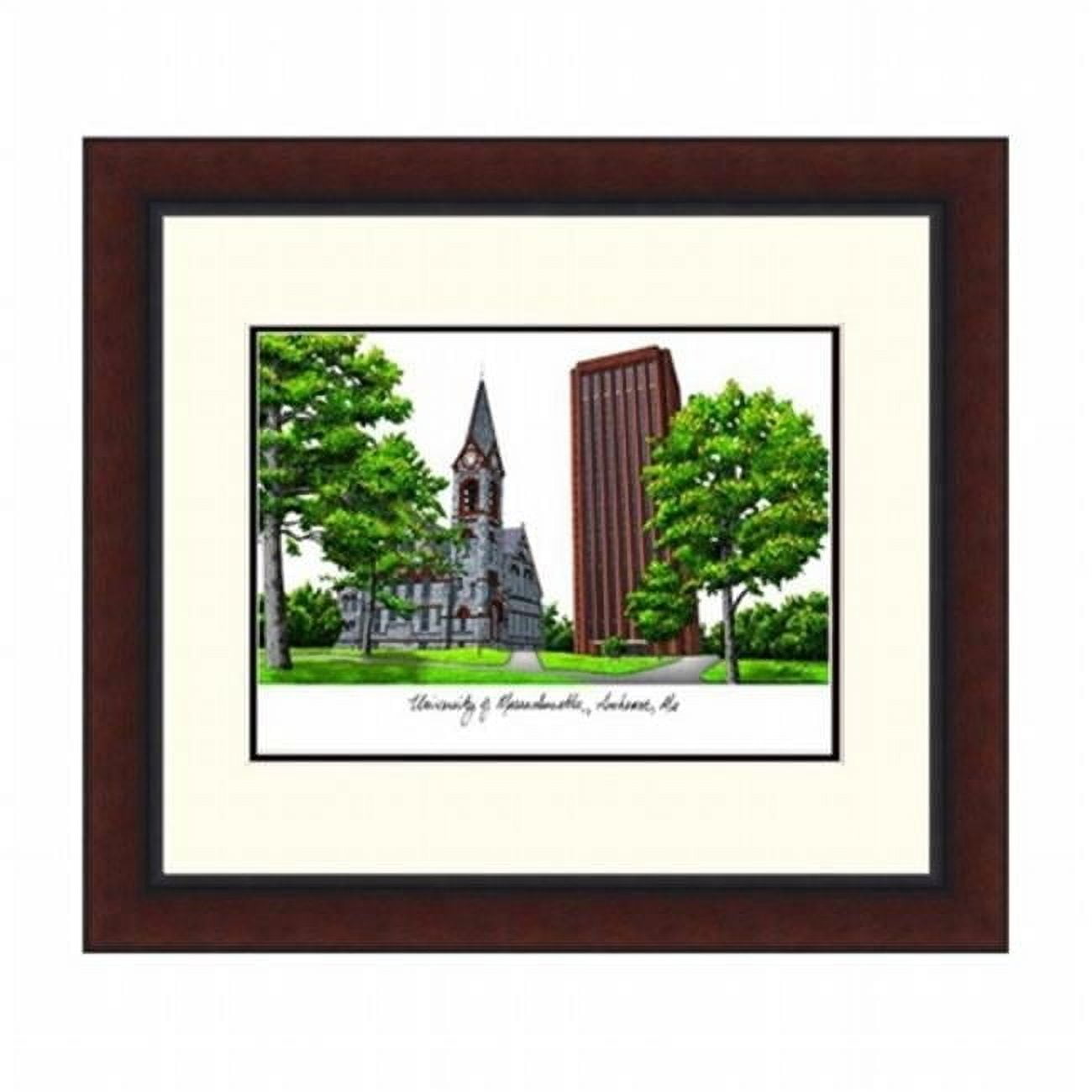 Campusimages MA990LR University of Massachusetts Legacy Alumnus Framed Lithograph