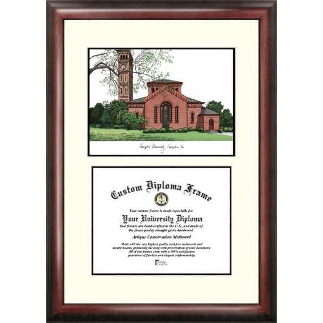 Campusimages VA990LV Hampton University Legacy Scholar Diploma Frame