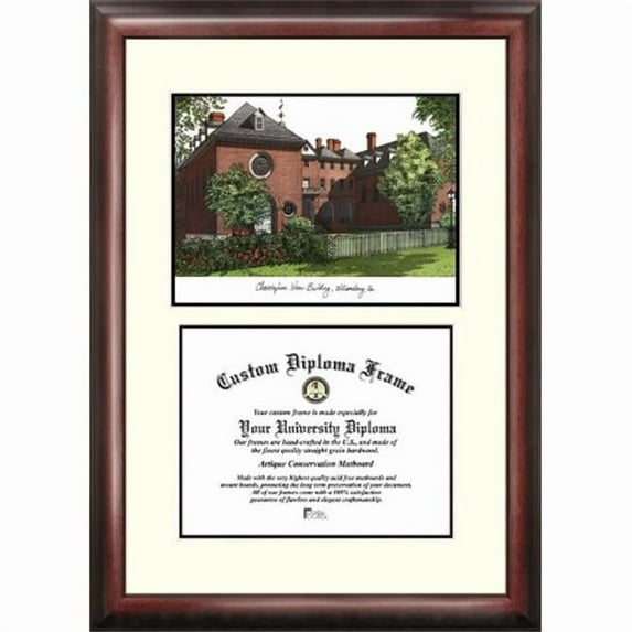 Campusimages VA991LV College of William & Mary Legacy Scholar Diploma Frame