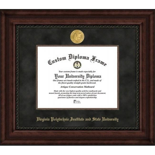 Campusimages VA999EXM Virginia Tech University Executive Diploma Frame