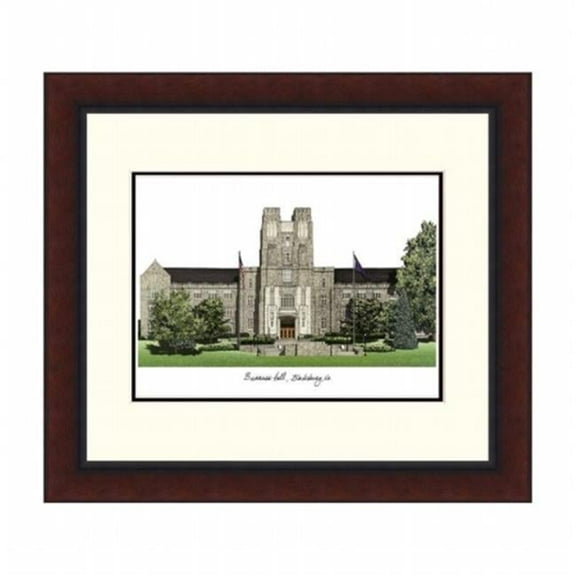 Campusimages VA999LR Virginia Tech Campus Legacy Alumnus Framed Lithograph