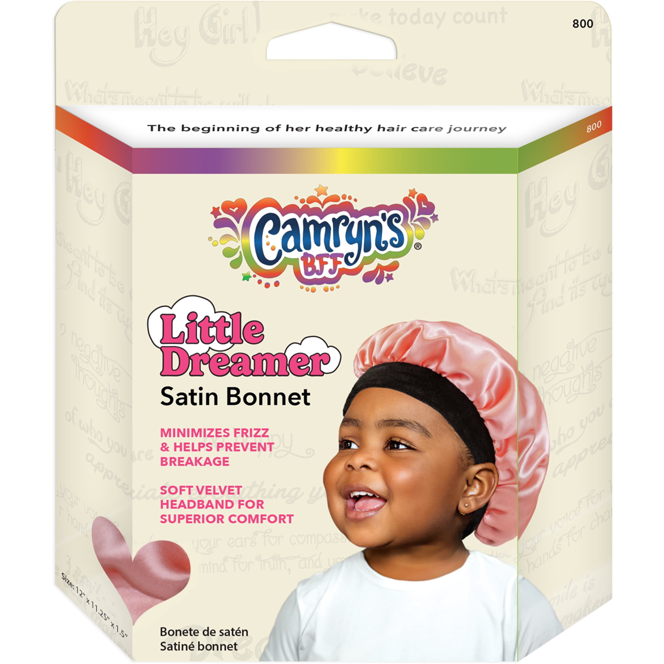 Camryn's BFF Little Dreamer Satin Bonnet