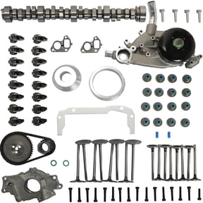 Camshaft Kit with Rocker Arms Pumps Timing Chain For Chevrolet Silverado GMC Sierra Buick 4.8L 5.3L 1999-2007