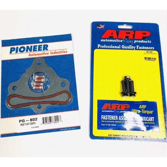 Camshaft Retainer Thrust Plate & Cam Bolts compatible with Chevy GM III & IV 4.8 5.3 5.7 6.0 6.2 LS LS1 LQ9 LS2 LS3