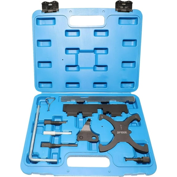 Camshaft Timing Locking Tool Kit Compatible with fusion Escape Focus Fiesta Mazada 1.25 1.4 1.6 1.7 1.8 2.0 2.3L 2.5L Ecoboost 1.5L 1.6L, 2.0 TDCi 303-1097 303-748 303-1550 303-1552 303-376