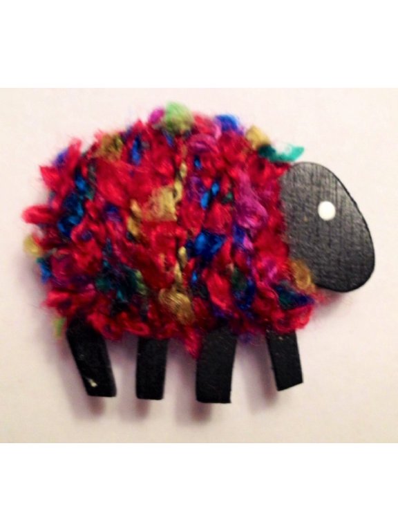 Camus Handmade Multi Sheep Needle Minder for Cross Stitch & Needlepoint (Multi)