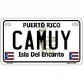 thumbnail image 1 of Camuy Puerto Rico Metal Novelty License Plate 7" x 4" Motorcycle, 1 of 1