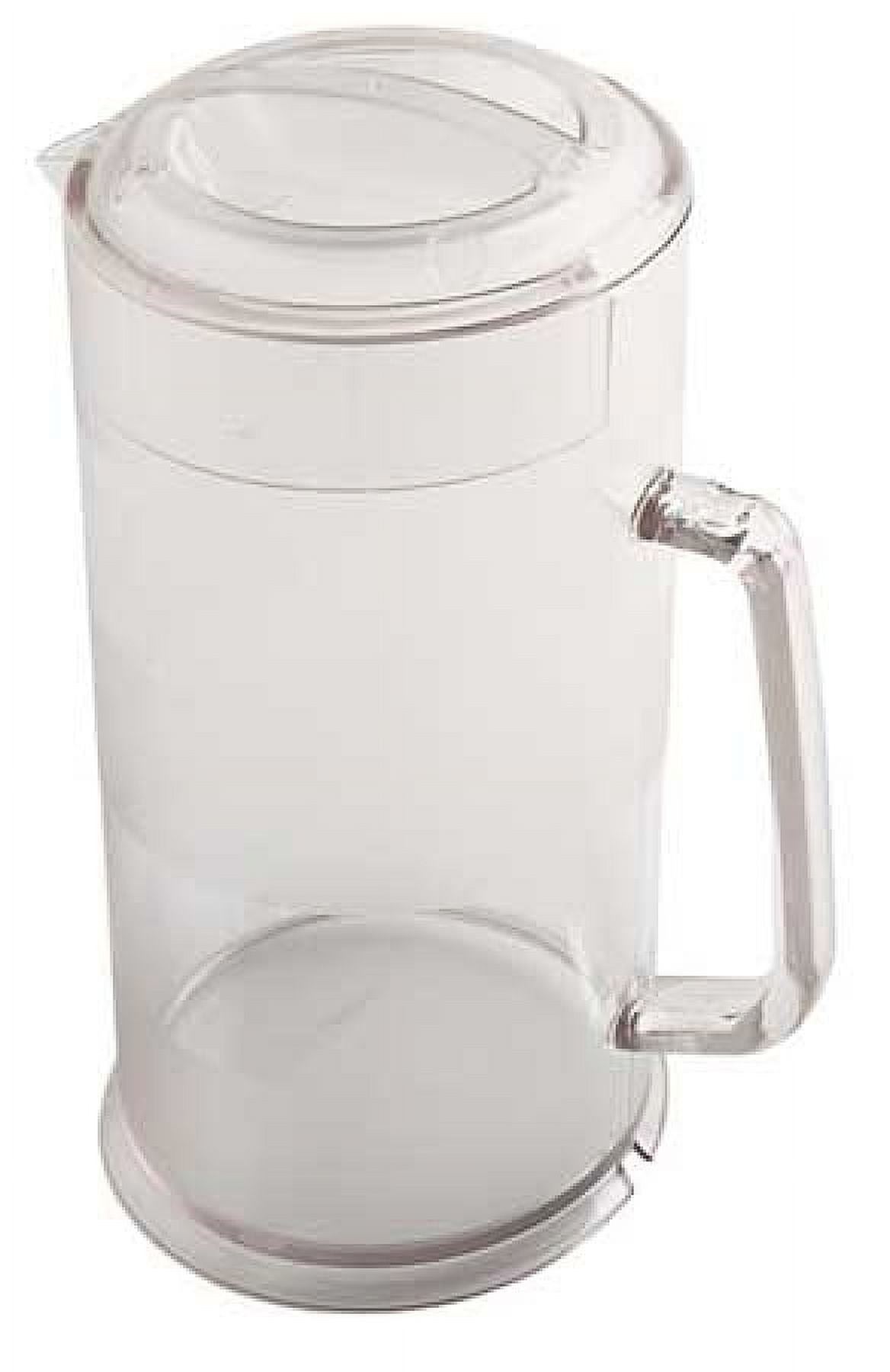 Rubbermaid Gallon Pitchers, Glass Pitcher, 64oz Containers