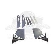 Can-Am 2024+ Maverick R Billet Rear Aluminum Mud/Rock Guard Kit   Trailing Arm Protection