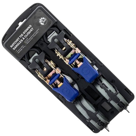 Can-Am 715008309 Black Grey Ratchet Tie Downs Commander Defender Maverick X3 Trail Sport