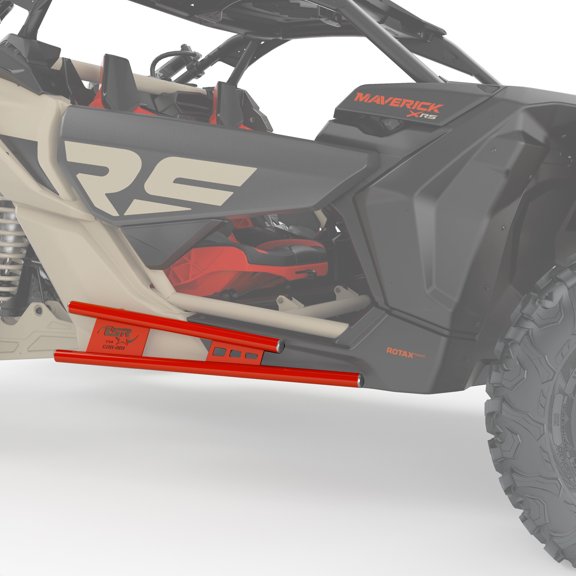 Can-Am 715008846 BRP Lonestar Racing Rock Sliders  Red Maverick X3 Trail Sport