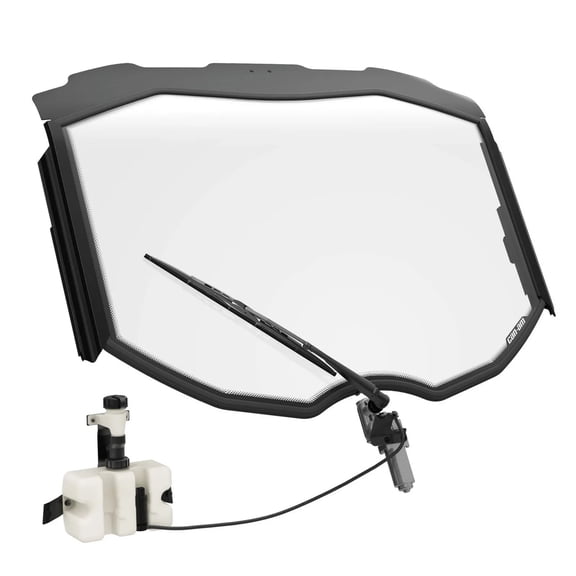 Can-Am 715008858 Glass Windshield with Wiper & Washer Kit for 2017-2023 Maverick &