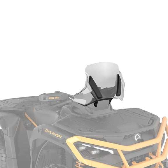 Can-Am 715009458 BRP Black Adventure Hardcoated High Windshield