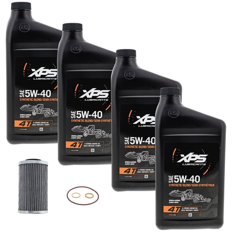 Can-Am 9779247 BRP Spyder Oil Change Kit 5W40 779247 - Walmart.com