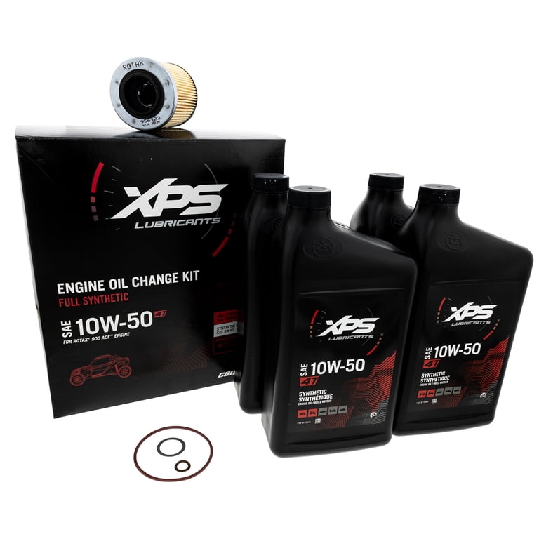 有飛　1204545 Can-Am 9779261 BRP XPS 10W-50SAE Full Synthetic Oil Change Kit