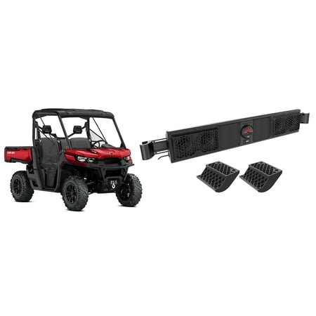Can-Am Defender Four-Speaker Marine Soundbar System w/Bluetooth For ProfileCages