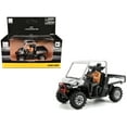 thumbnail image 1 of Can-Am Defender XMR Silver Metallic and Black with Driver Figure 1/32 Diecast Model by BRP Models, 1 of 5