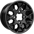 thumbnail image 1 of Can-Am New OEM, 14" Maverick Clear Coat Aluminum Rear Rim, 705502493, 1 of 1