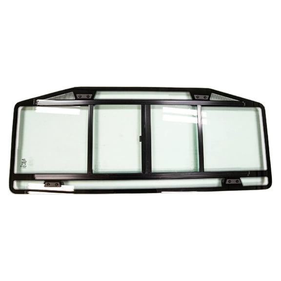 Can-Am OEM Rear Glass Window with Sliding Panel for Defender, 715007080