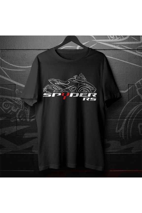 Can Am RS Spyder T-Shirt for 3-wheels Motorcycle Riders (For: RS RS-S Roadster)