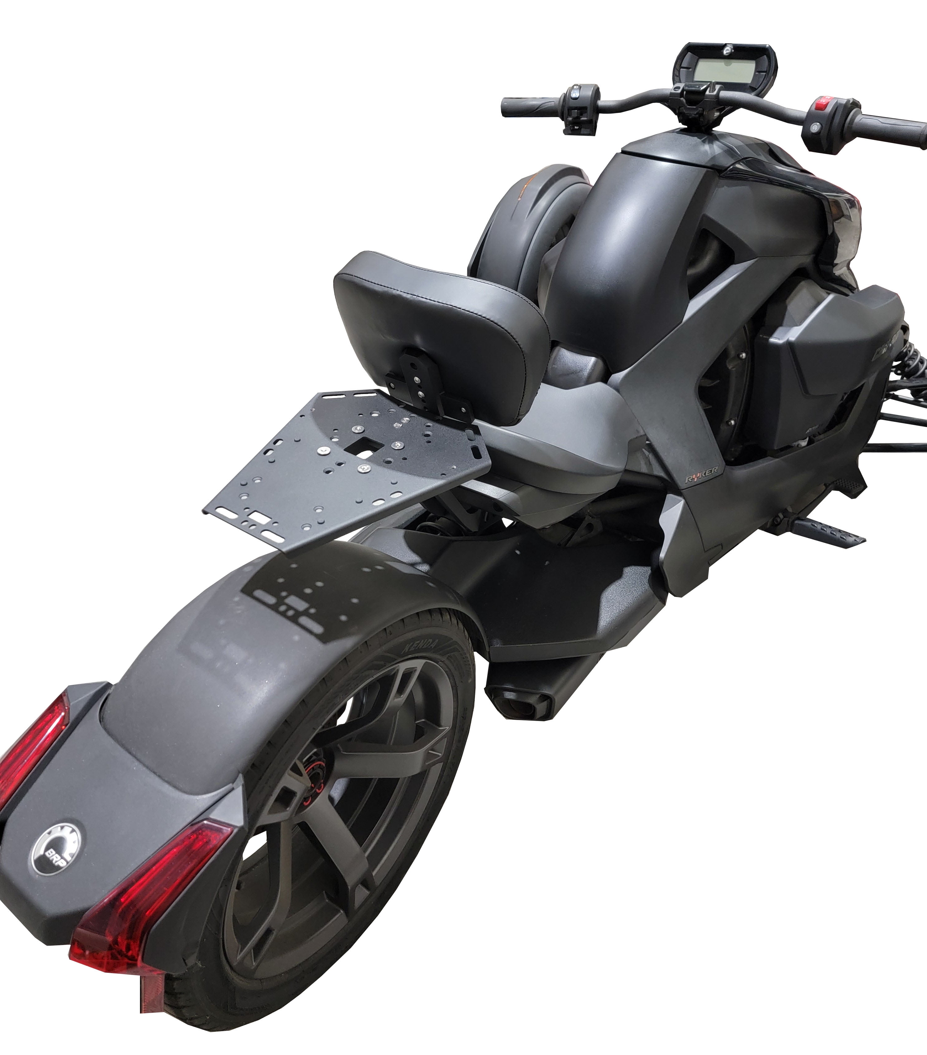 Can Am Ryker Luggage Rack Backrest Combo w/ Givi Kit