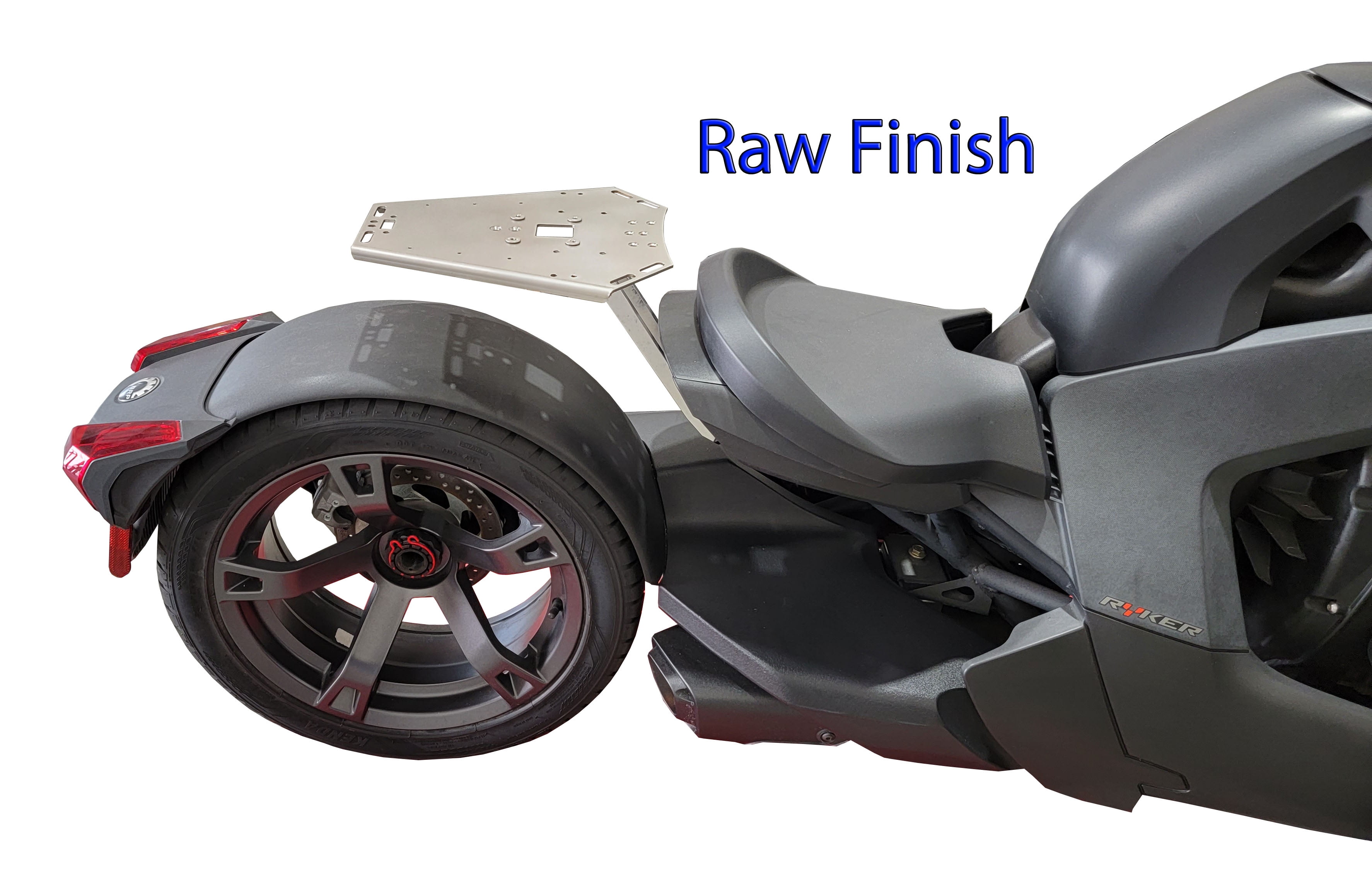 Can Am Ryker Stainless Steel Luggage Rack with Storage Top Box, No Max ...