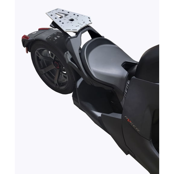Can Am Ryker Max Mount Billet Aluminum Luggage Rack Raw Finish