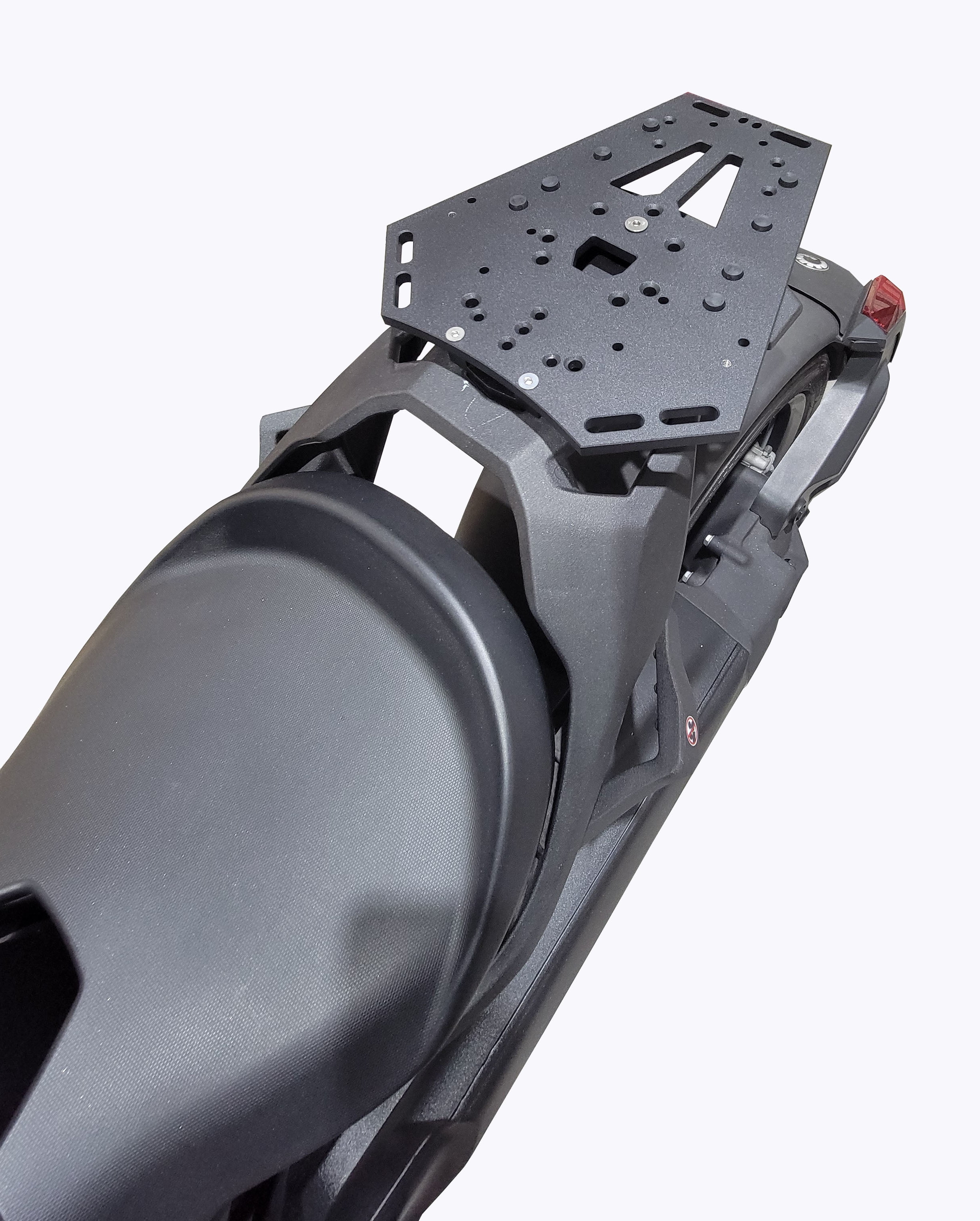 Can Am Ryker Max Mount XL Billet Luggage Rack Black Finish - Walmart.com