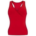 thumbnail image 1 of Can-Am Spyder New OEM Ladies Stripe Tank Top Shirt XL Red 4533531230, 1 of 1