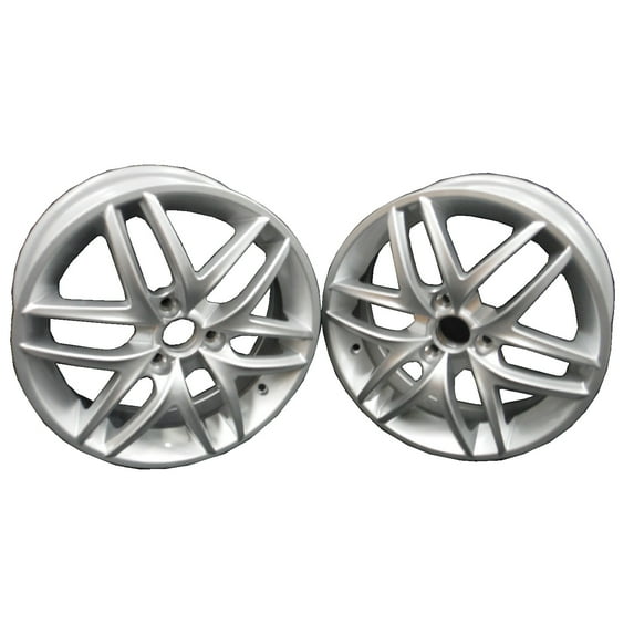 Can-Am Spyder Roadster RS Mag Front Wheels Set Metallic Grey New OEM