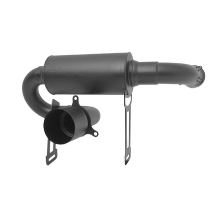 Can-Am UTV Single Exhaust System, Black Ceramic
