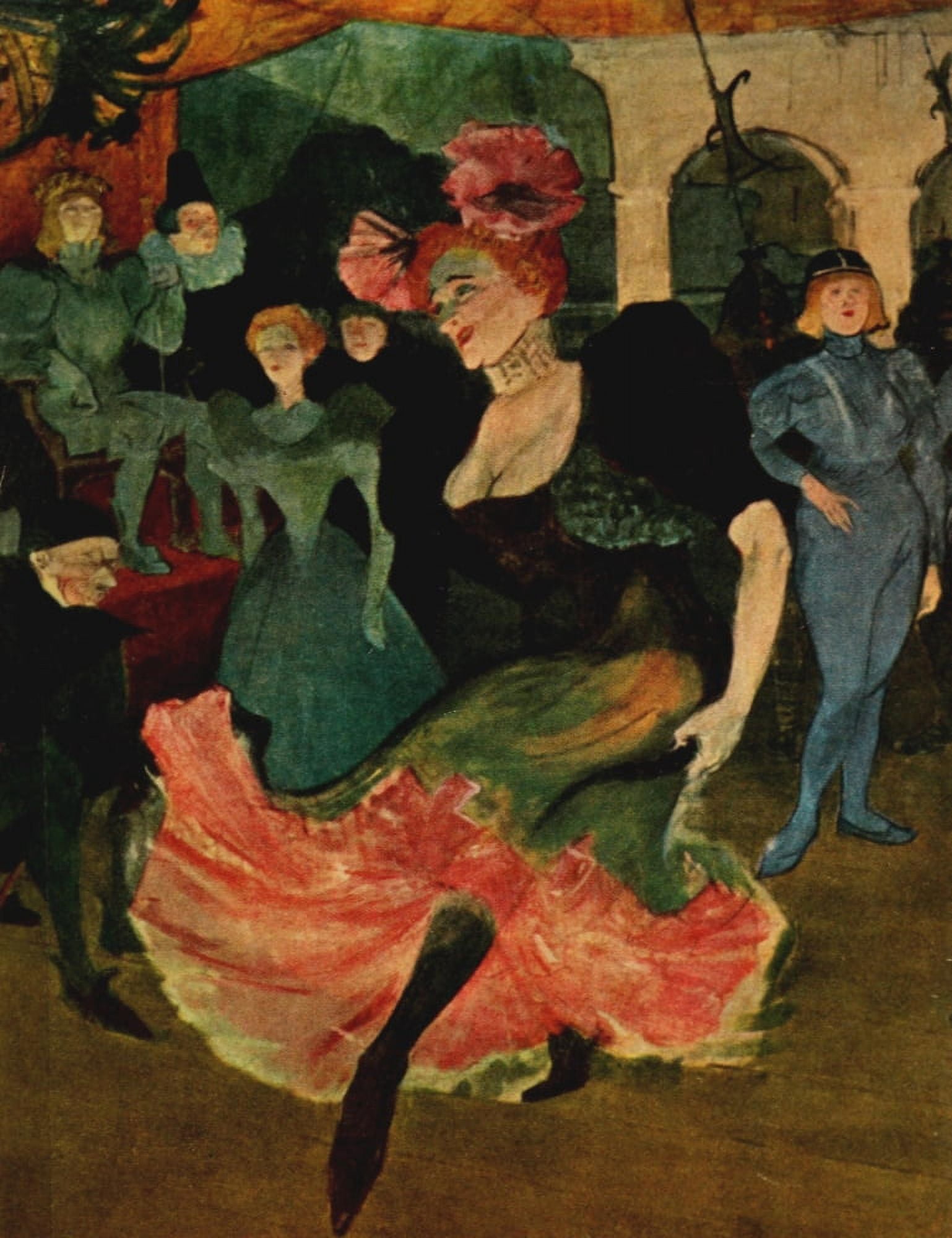 Can Can Canvas Art - H de Toulouse-Lautrec (18 x 24)