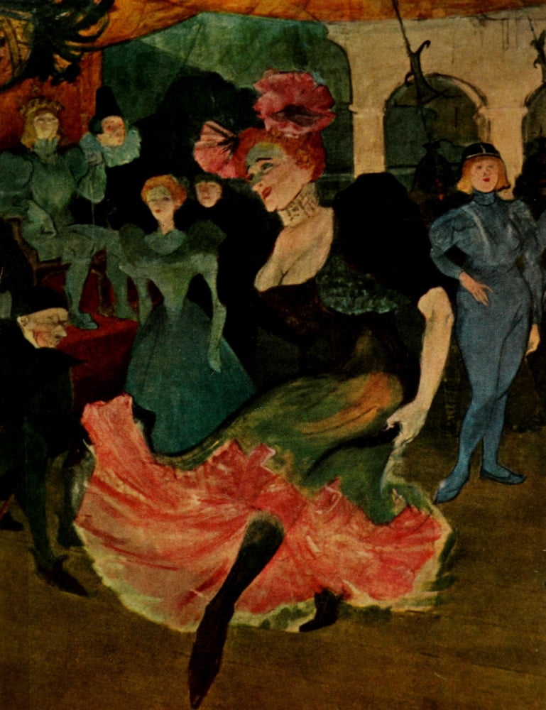 Can Can Canvas Art - Henri de Toulouse-Lautrec (18 x 24)