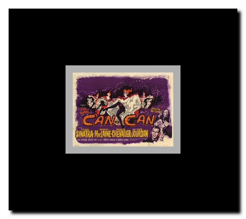 Can Can Framed Movie Poster