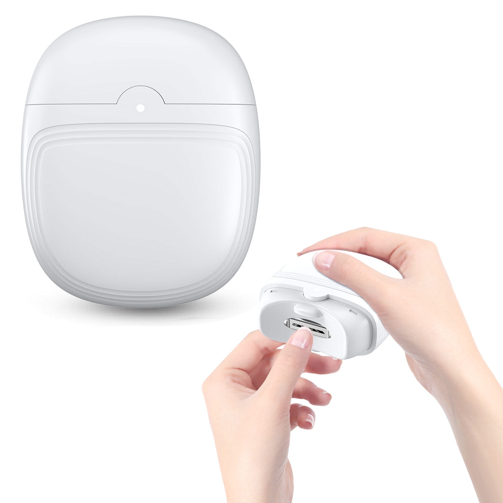 Can Charging Automatic Nail Shear, with LED Lights and 2 speed Electric Nail Trimmers,Suitable