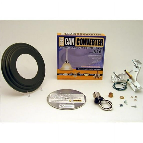 Can Converter R56-RMB-ORB 5 in. & 6 in. Recessed Can Light Converter Kit with Oil Rubbed Bronze Medallion