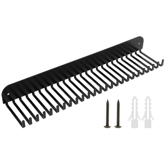 Can Cooler Sleeves Holder Organizer Wall Mounted Magnetic Beer Can Sleeves Storage Rack with 25 Hooks for Fridge Kitchen Restaurant Bar