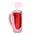 thumbnail image 1 of Can Cover for Soda Cans, Snap on Lid for 11/12oz Coke Sparkling Water, Splash Proof Leak Guard for Car Cup Holder, Reusable Travel Accessory, 1 of 5