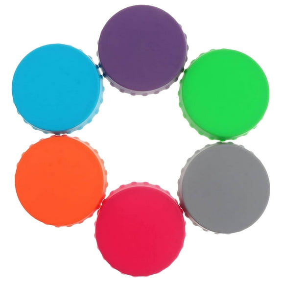 Can Covers Lids Silicone Beverage Cover Caps Bottle Protector Topper Drink Stopper Cans Tops Sealing Equipment Home Decor
