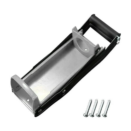 16oz Aluminum Can Crusher for Recycling - Wall Mounted Heavy Duty Can Smasher with Bottle Opener - Crushes 12oz & 16oz Cans Easily - Space Saving Design