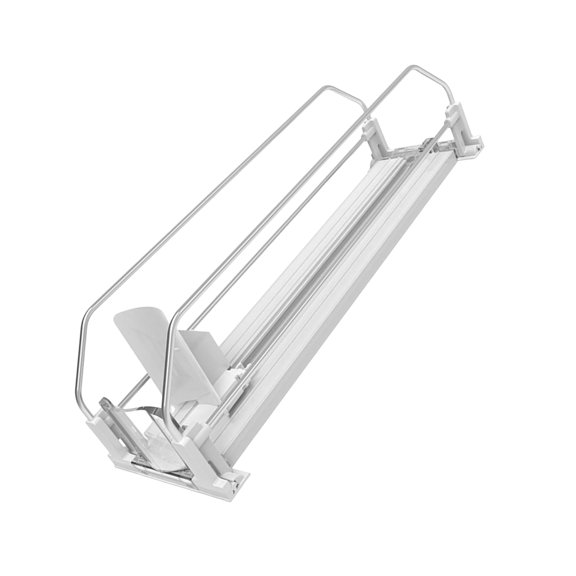 Can Dispenser Lane Spring Loaded Beverage Track for Shelf Restocking and Daily Fridge Drink Display Rows