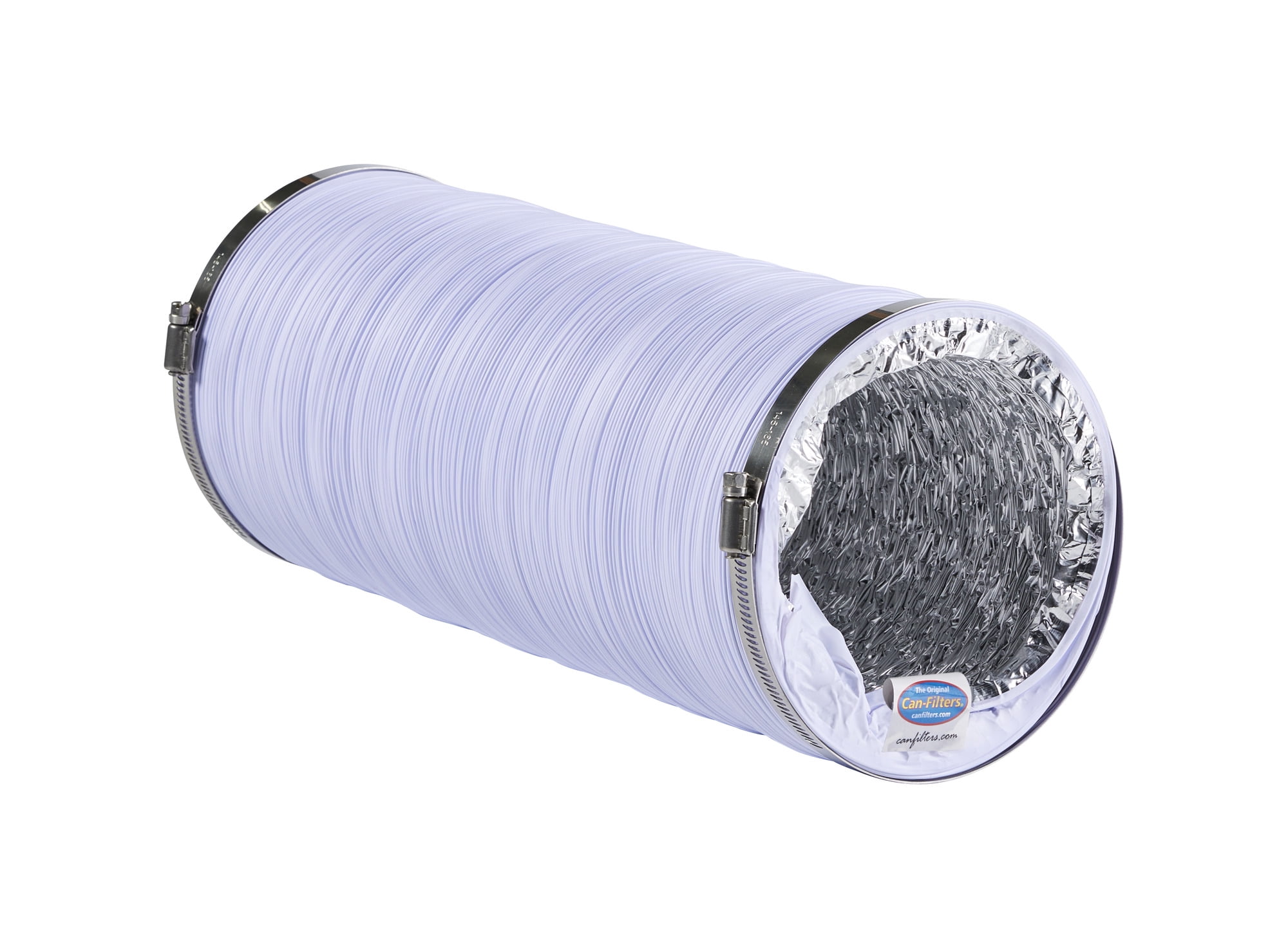 CanFan MaxDuct White Vinyl Ducting, 6 in x 25 ft