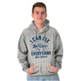 thumbnail image 1 of Can Fix Everything Mechanic Humor Unisex Plus Fleece Graphic Hoodie Brisco Brands 5X, 1 of 5
