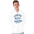 thumbnail image 1 of Can Fix Everything Mechanic Humor Zip Up Hoodie Men's Women's Brisco Brands M, 1 of 6