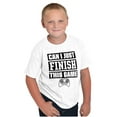 thumbnail image 1 of Can I Just Finish This Game Crewneck T Shirts Boy Girl Teen Brisco Brands S, 1 of 6