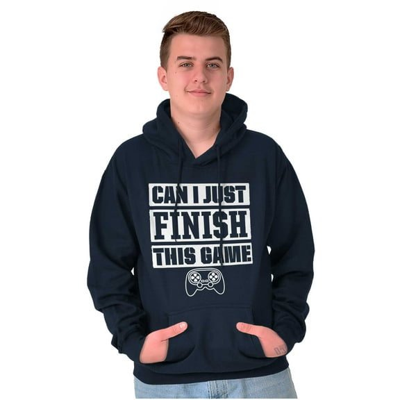 Can I Just Finish This Game Hoodie Sweatshirt Women Men Brisco Brands S